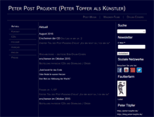 Tablet Screenshot of peter-post.net